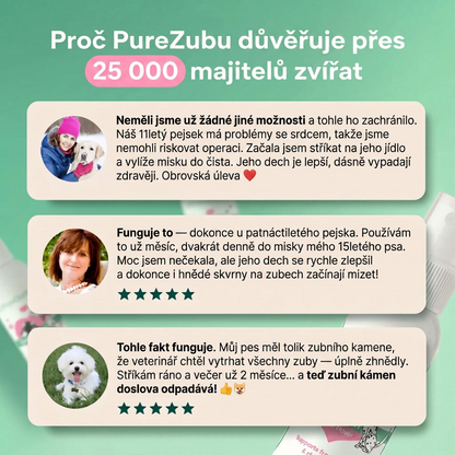 PureZub — Zubní Sprej pro Psy