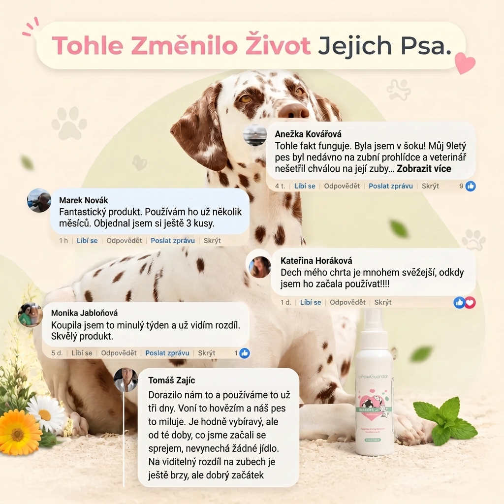 PureZub — Zubní Sprej pro Psy